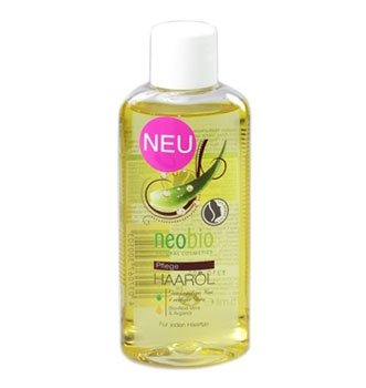 Haaröl ohne Silikon: Neobio Pflege Haaröl mit Aloe Vera und Arganöl