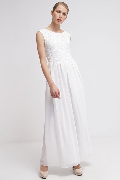 Hochzeitskleider günstig: Unifarbenes Kleid von Swing