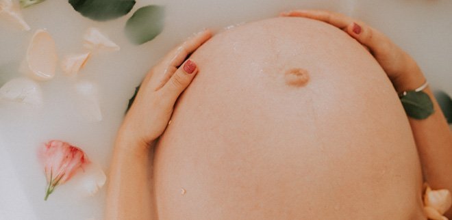 Baden während der Schwangerschaft