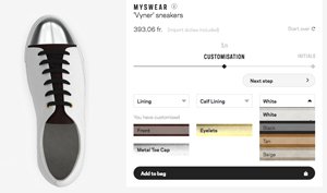 Auf diesen Webseiten kannst du dir dein Schuhwerk selbst gestalten.