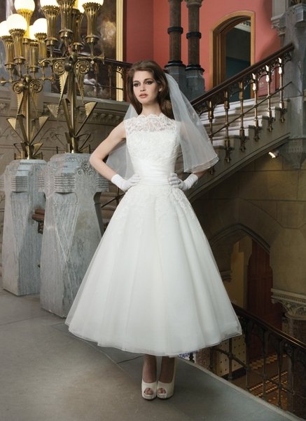 Vintage Hochzeitskleid: Weisser Klassiker