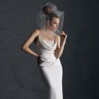 Vintage Hochzeitskleid: Elegant in Satin