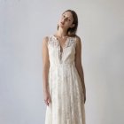 Vintage Hochzeitskleid: Sanft fallende Spitze