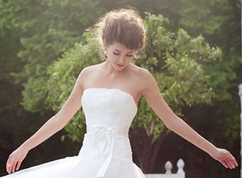 Brautkleider in A-Linie: Be the bride - be the princess!