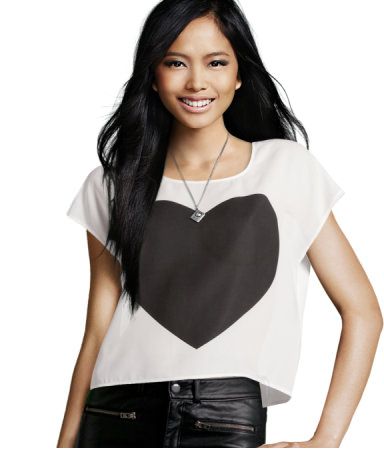 Trendfarbe Weiss: Printshirt von H&M