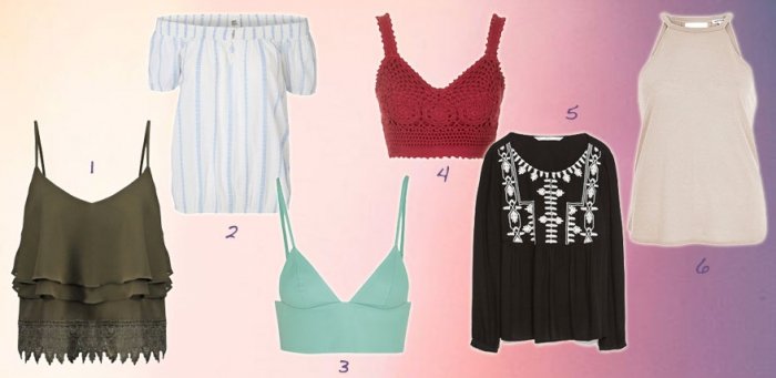 Festival Outfit: Tops
