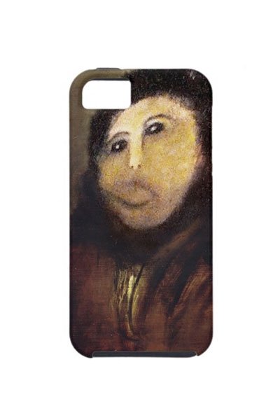 Ausgefallene iPhone-Hüllen: verhunzten Jesus-Fresko