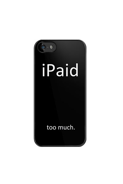 Ausgefallene iPhone-Hüllen: iPaid too much