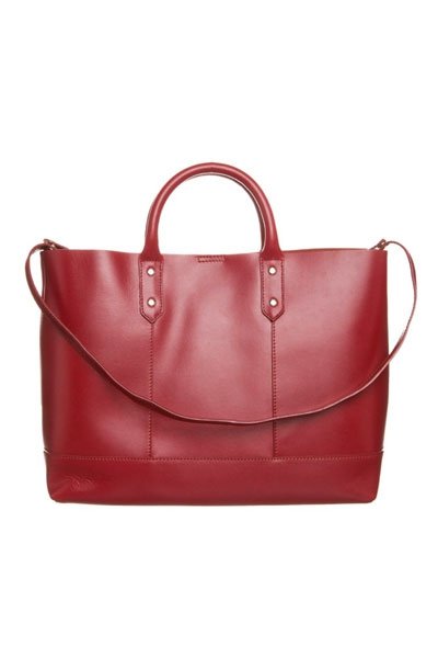 XXL-Shopper-Tasche: Rote Tasche