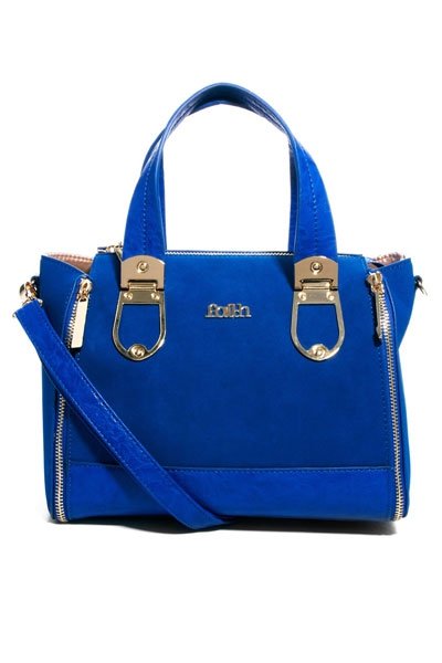 XXL-Shopper-Tasche: Blaue Tasche