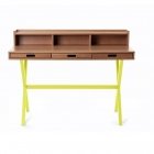 Neon Office: Sekretär aus Holz-Stahl-Mix von Harto Design