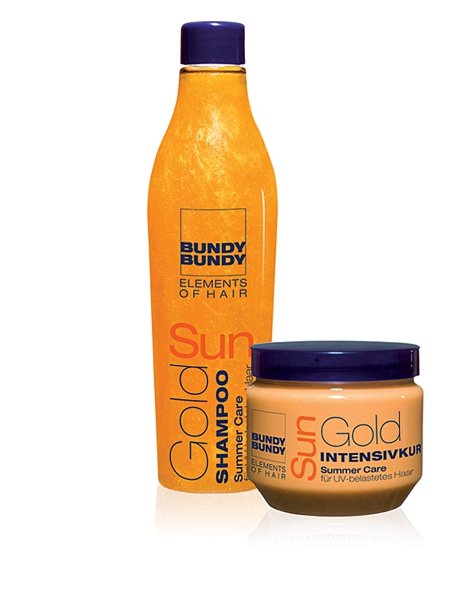Beauty Must-Have für die Haare: Gold Sun Shampoo und Haarkur von BUNDY BUNDY