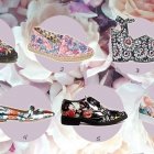 Blütezeit: Schuhe mit Blumenmuster