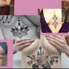 Tattoo Vorlagen für unter der Brust
