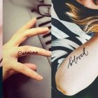 25 Tattoo Schriften: Worte, die unter die Haut gehen
