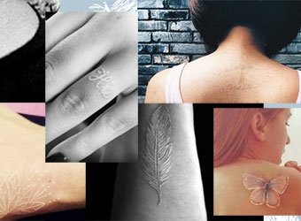 Weisse Tattoos: 22 fabelhafte Bilder und Motive von White Ink Tatoos