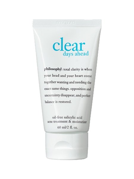 Micro-Peeling für feinere Poren: Philosophy Clear Days Ahead Moisturizer