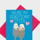 Valentinstag-Sprüche: You’re my significant Otter