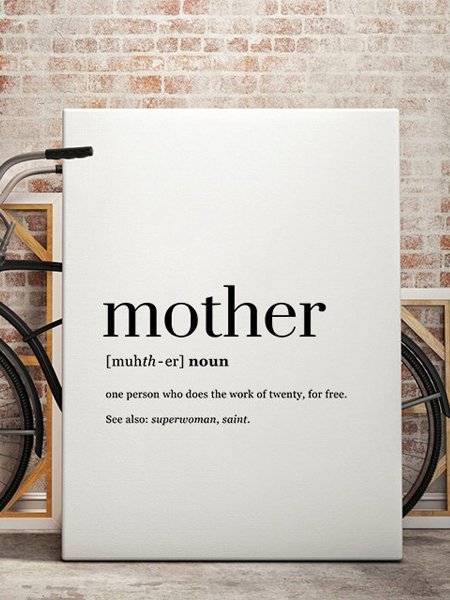 Muttertagssprüche: Definition einer Mutter
