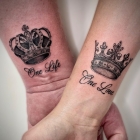 Partner Tattoo: Ein Leben, eine Liebe