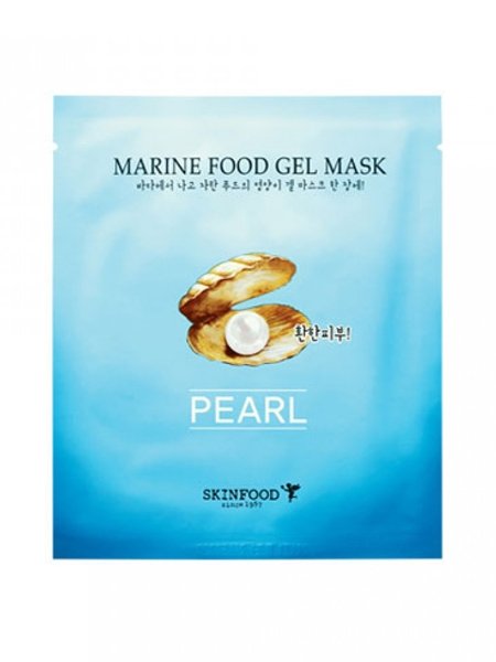 Korean Beauty: Marine Food Gel Mask Pearl von Skinfood