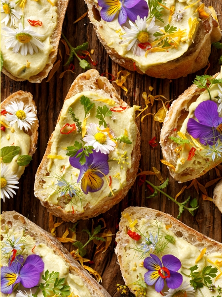 Neuer Superfood: Essbare Blüten