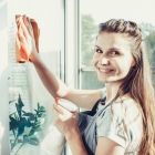 Tipp gegen Langeweile: Fenster putzen 