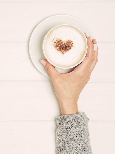 Stilles Liebesbekenntnis: Kaffee mit Botschaft