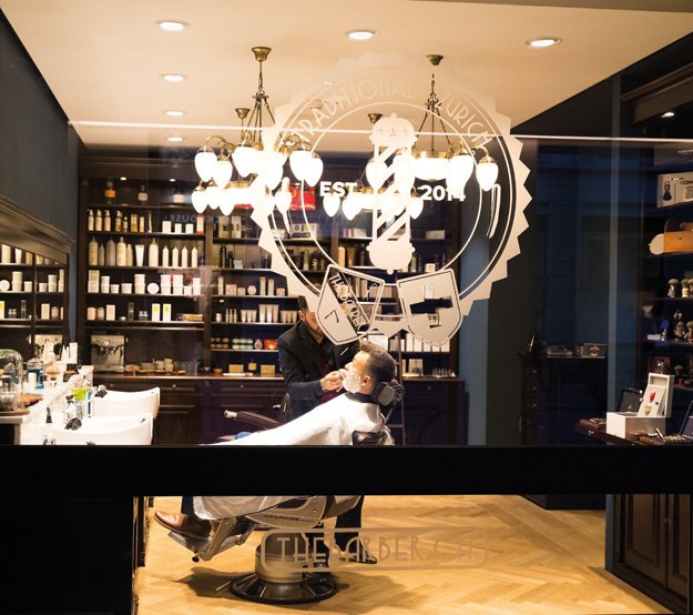 der neue The Barber Shop im Herren Globus